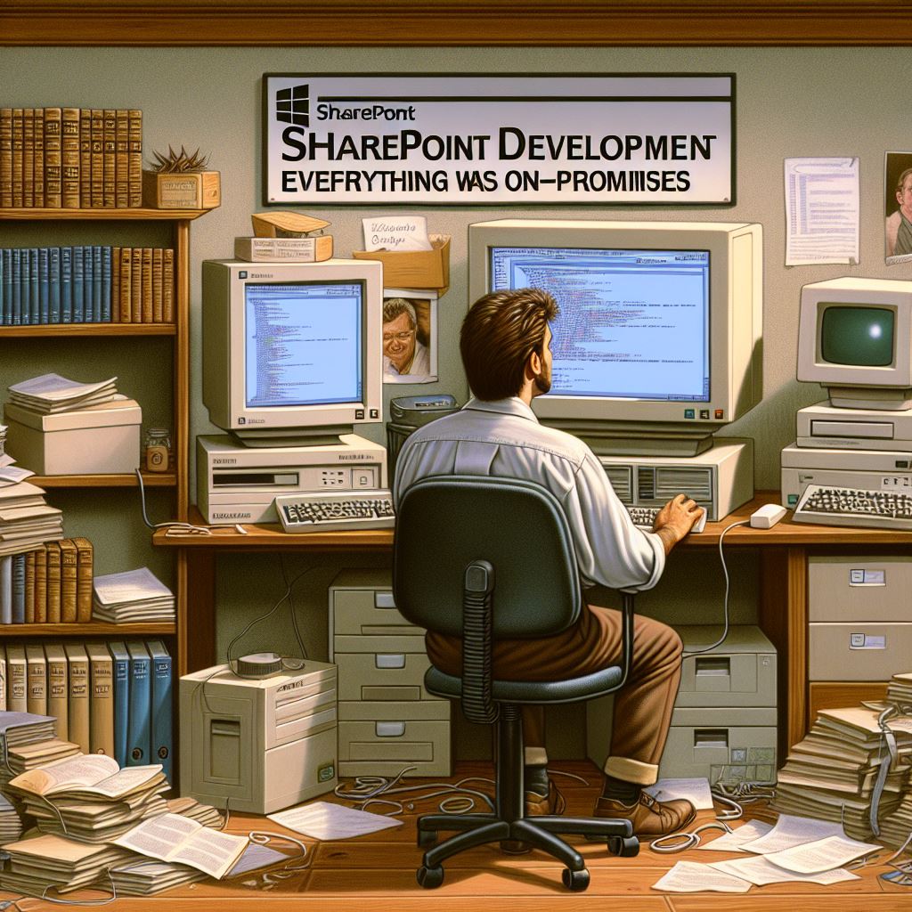 SPFx series: De geschiedenis van SharePoint-ontwikkeling